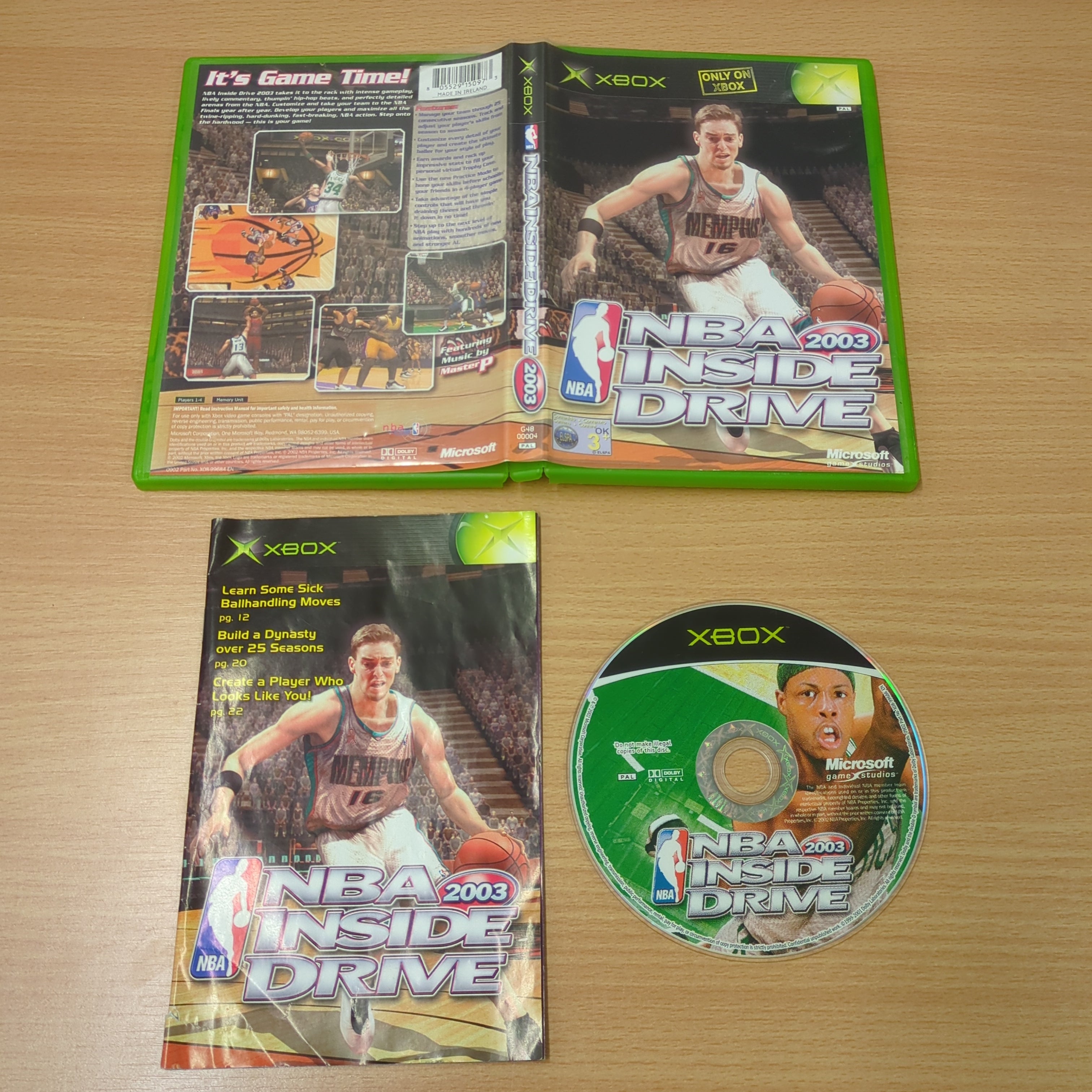 NBA Inside Drive 2003 original Xbox NBA Inside Drive 2003 original Xbox